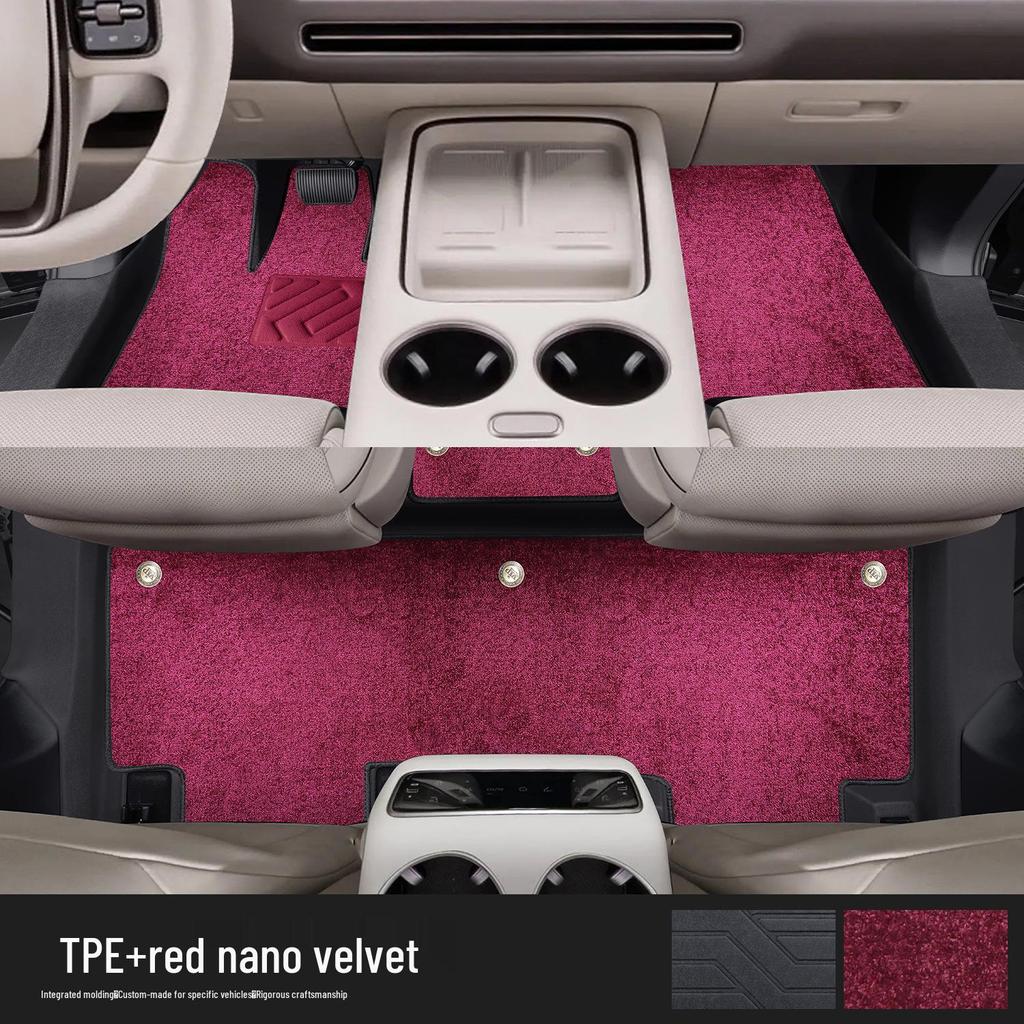 Full Coverage TPE Car Floor Mats for Ideal i8 - Interior Modification & Decoration Accessories