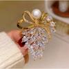 New Alloy Brooch High-end Niche Women's Peony High-end Pin Coat Suit High-end Versatile Brooch