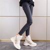 Fashion New Women's Snow Boots Fleece-Lined Warm Trainers Soft Cushioning Casual Trainers for Women Versatile Cotton Shoes
