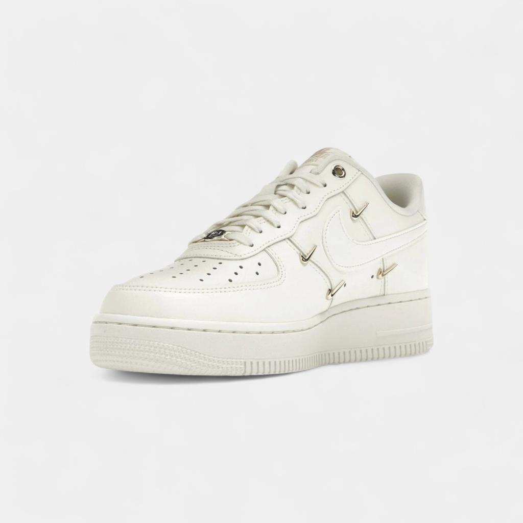 Nike Air Force 1 '07 LX CN Sail Gold Mini Swooshes (Women's)