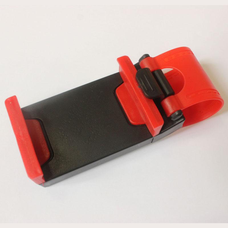 

Универсальный автомобильный держатель для мобильного телефона на руль, крепление с пряжкой, гнездо-держатель, велосипедный зажим, подставка для смартфона с навигацией GPS