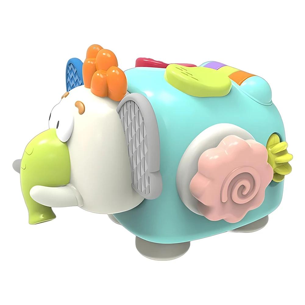 

Милый слоненок куб для игр с игрушками для младенцев, детский куб для игрушек, автокресло, самолет, игрушка для путешествий для детей, подарки на день рождения для мальчика и девочки разноцветный