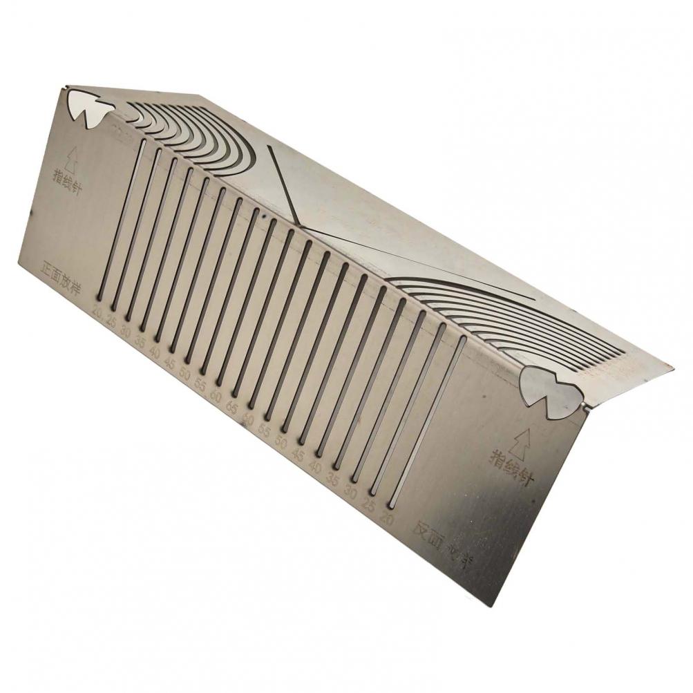 Ruler Designed Specifically for Square Tube Rounded Corner Applications