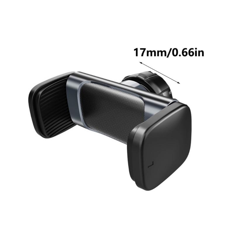 Phone Holder Clamp with 17mm Rotate Ball Hole Suitable for Hose Gooseneck Support Stand Live Broadcast Tripod Attachment