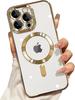 Full Protection Magnetic Wireless Charge Case For  For For Iphone 17 16 15 14 13 12 Pro Max Case With Camera Lens Protector