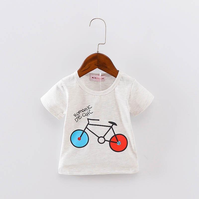 Lawadka Cotton Baby Girls Boys T Shirt Summer Tops Print Toddler Baby t shirt Casual Sport Baby Tees 1st Birthday Clothes 2024
