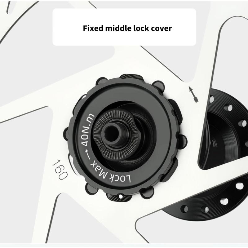 Bicycles Brake Rotor Conversion 6 Bolt Centerlock Adapter Universals High Grade Aluminum Instants Installation