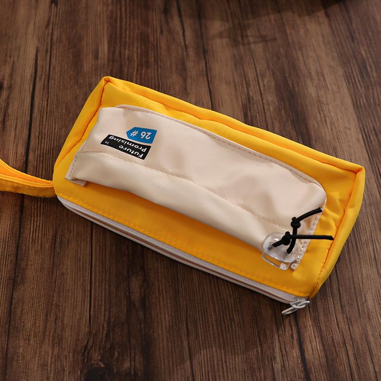 Waterproof Multi Layer Pencil Case Stationary Pen Storage Bag Pen Pencil Bag Large Capacity Cosmetic Travel Storage Bag School