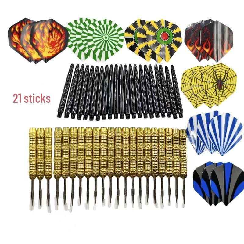 Copper-Plated Dart Points Set - 18 Pieces, 14g, 15.2cm Long