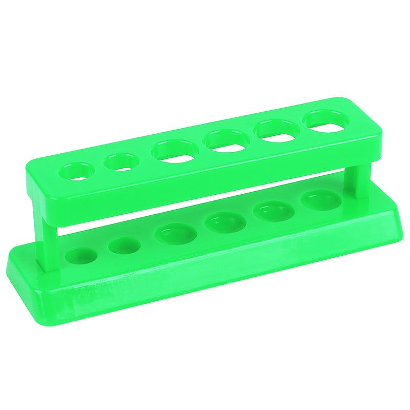 

Подставка для бюретки. Лабораторная подставка для пробирок. Полка. Пластиковая стойка для пробирок. зелёный