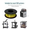Silk Multi-color PLA 3D Printing Filament, 200g/250g, for All FDM Printers.