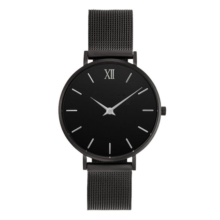 Einfaches und ultradünnes Damen-Autolinien-Gürtel-Rosen-Phil Damen-Wasserdichte Uhr 785