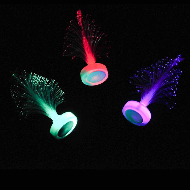 Romantic Mini Fiber Optic Colorful Christmas Tree Night Light