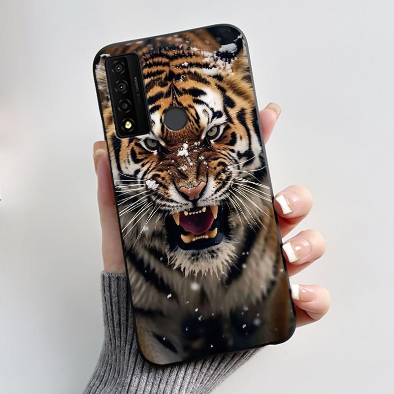 

Elegant Fashion Soft Black Case For TCL 20 XE Pattern Anti-scratch Cover For TCL 30 V 5G T781S/TCL 30 XE 5G T767W Shell TCL 20 XE