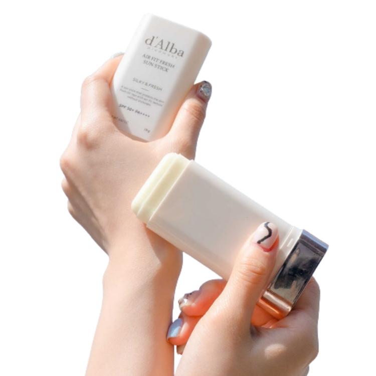 d'Alba Air Fit Fresh Sun Stick SPF50+ PA++++ Lightweight UV Protection Sun Stick 19g