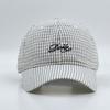 Early Houndstooth Letter Baseball Cap for Men and Women Fashioneasiest for Match Sunshade Ancient Face Cover Peaked Cap