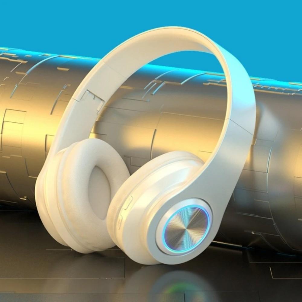 RGB Lighting Noise Cancelling Headphones HIFI Audio Wireless Headphones Sports Use