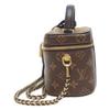 LOUIS VUITTON 20 years M45165 Monogram Reverse Vanity NV PM Shoulder bag Brown / BlackUsed