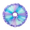 2026 Kids' European & American Rainbow Mesh Dance Tutu Skirt - Lined Half Skirt for Girls