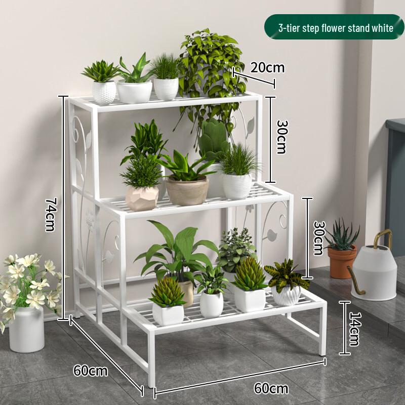 Shixun Ladder-Style Balcony Plant Stand