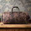 Mens&Womens Travel Bag, Full Grain Leather Duffel Bag, Personalisation Weekend Luggage Bag,Unique Christmas Gifts,Carry-on Bag