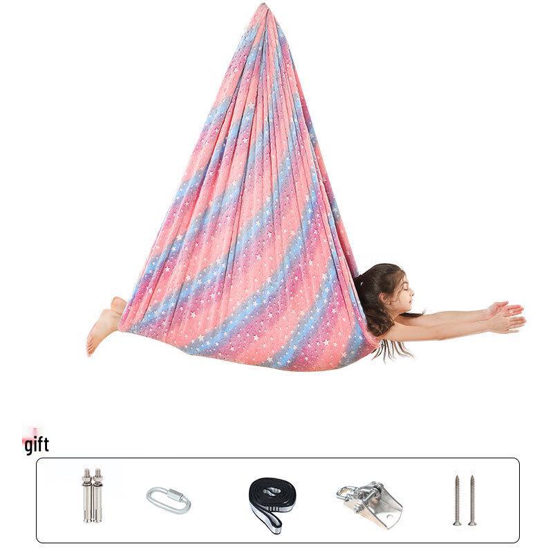 Indoor Outdoor Luminous Flannel Yoga Hammock