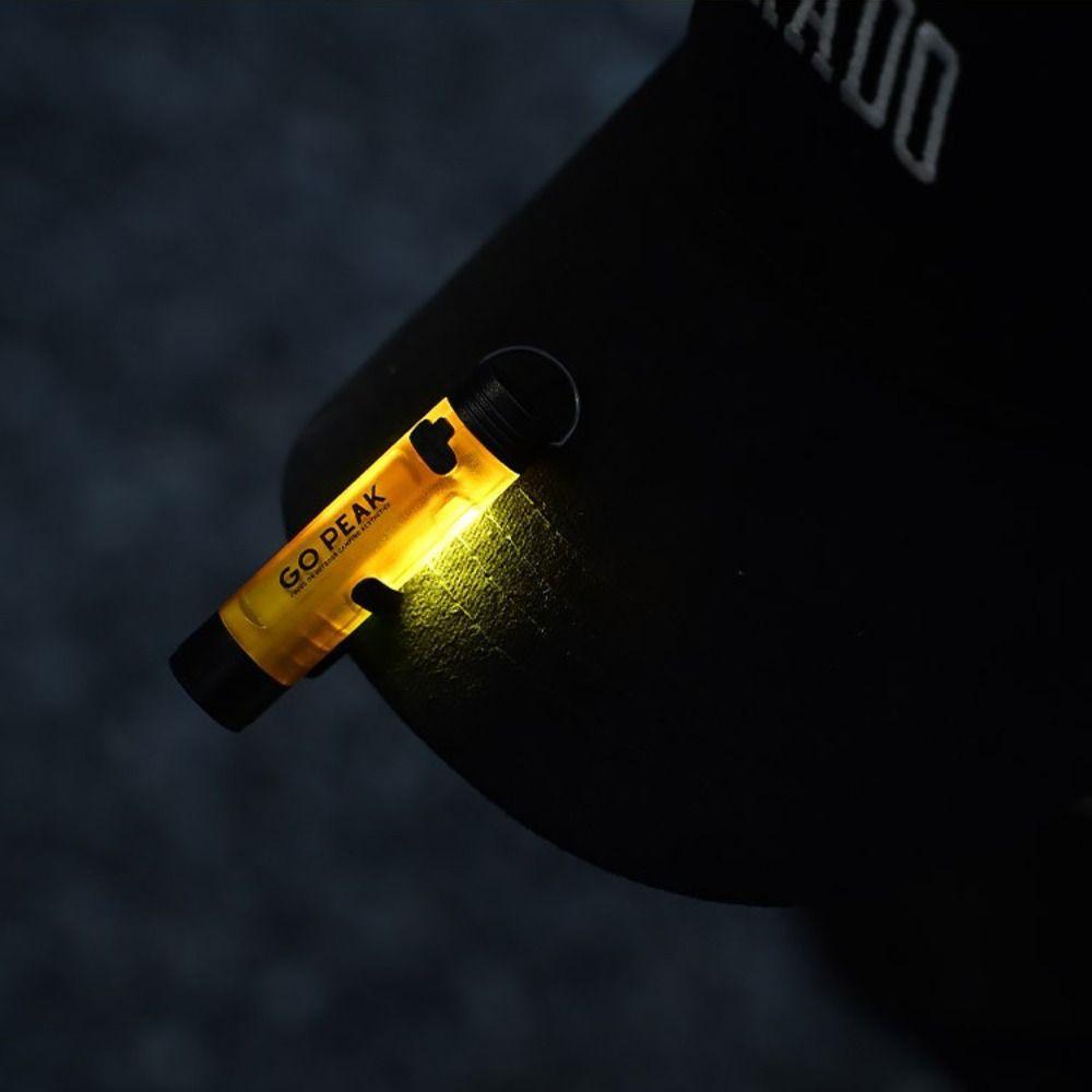 Strong Light Pocket Mini Flashlight Magnetic Hook Cap Clip Key Clip Light Rechargeable Long Endurance LED Flashlight Outdoor