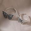 Women's Rings Personalized Hollow Butterfly Ring Female Stereoscopic Super Fairy Insect Butterfly Ring Party Jewellery Gift