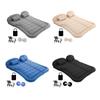 Inflatable Car Air Mattress Accessory Waterproof with Pump Bed Back Seat for Automotive