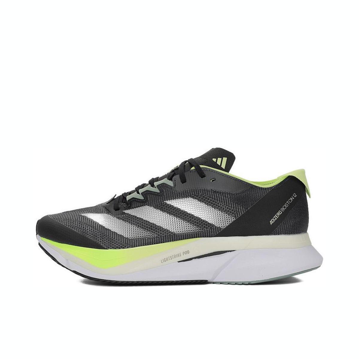 

Adidas Adizero Boston 12 Abrasion Resistant Low top Kids Running Shoes Black Sneakers JL4417 41 чёрный