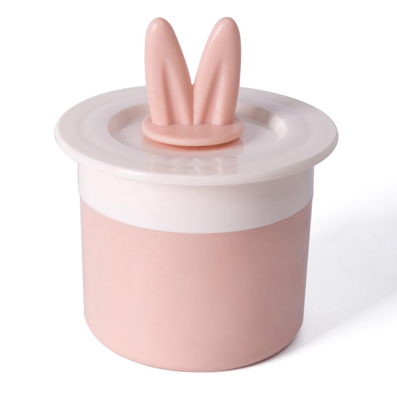 

Портативный ручной пенящийся флакон для мытья лица, геля для душа и шампуня розовый