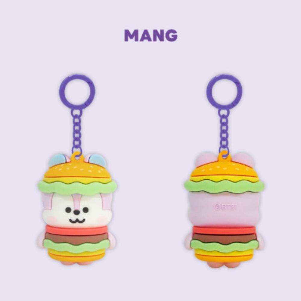 BT21 STREET FOOD FIGURE KEYRING_MANG ,Official, Original, Authentic, KPOP