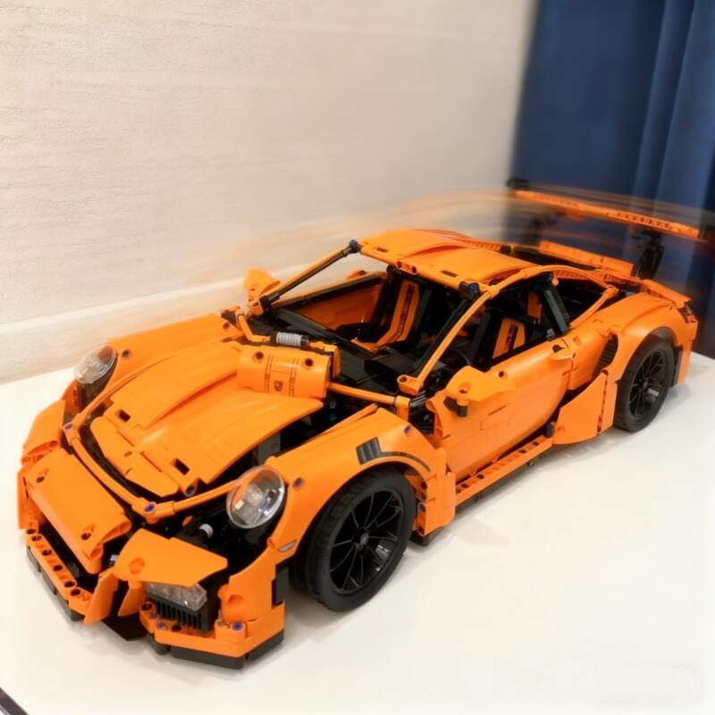 2704pcs classic film  42056 MOC Bricks GT3 RS Technicial Car Toys for Boys Gifts Kids Constructor Model Building Kits for Adults