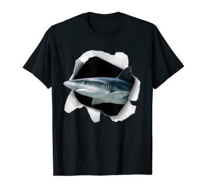 Drôle Requin Marin Requin Drôle Mignon Marchandises Vêtements Histoire Cadeau Original Créature Estivale T-shirt T-shirt Homme