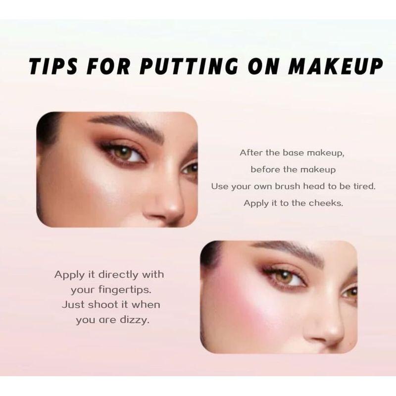Gege Bear - Milk Coffee Water Velvet Cheek Blusher - 1-3