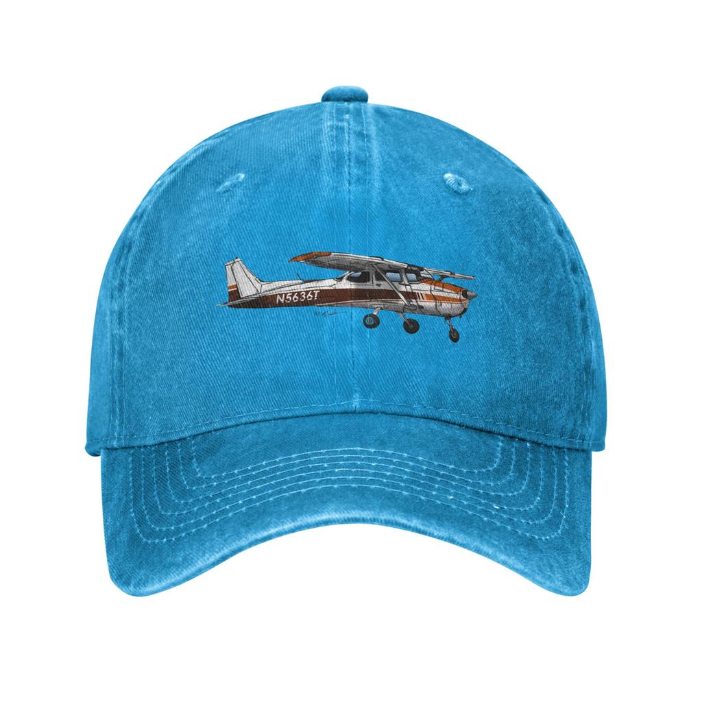 Cessna 172 N5636T Lazy Style Baseball Cap Sunshade Travel Gorra