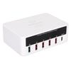 USB Fast Charging Station Wireless Multi Port 6 Ports 50W USB Fast Charging Station 100‑240V