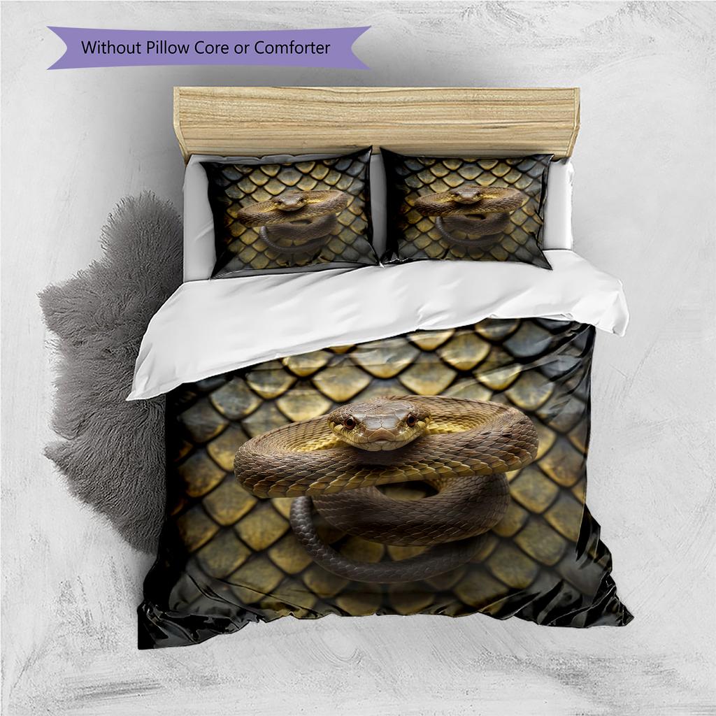Cartoon Pattern Bedding Quilt Set Quilt Cover Pillowcase Home Decoration Birthday Gift (1 * duvet cover + 2 * pillowcase, without core)