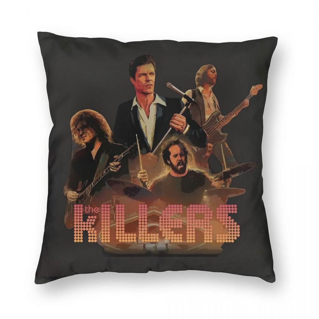 The Killers Brandon Flowers Square Pillowcase Polyester Linen Velvet Printed Zip Decor Pillow Case Home Cushion Cover Wholesale