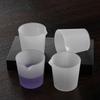 2 Pcs Silicone Measuring Cup Non-stick Mixing Cups Reusable Resin Supplies Cups for Resin DIY Craft Jewelry Making