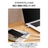 ELECOM Lightning Cable Lightning iPhone Charging Cable 3m [Compatible with iPhone SE3 / SE2 / 14 / 13 / 12, etc.] Apple Certified Product White MPA-UA