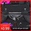 Car Sticker 2025 New Car Universal  Seat Cushion Non-Slip Cover Velvet Plush Protector Pad For Tesla Model 3 Model S X Y R