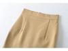 Elegant Women's High-Waisted Hip-Hugging Skirt - Slim-Fit, Anti-Exposure, Versatile Style