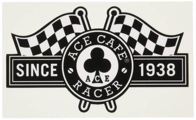 Adesivo ACE CAFE LONDON Bandeira de Corridas ACE-N019DE