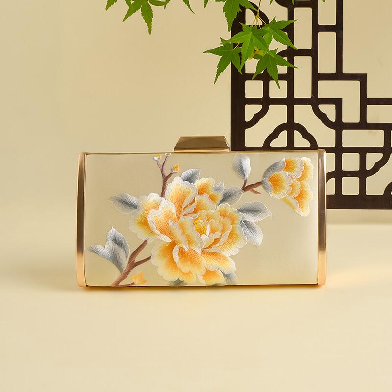 Hangsilu Suzhou Embroidered Mulberry Silk Scarf & Shawl