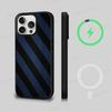 Fiber Texture For IPhone 17 Air 16 E 15 14 13 12 11 Pro Max Plus PC Shock TPU Cover For Magsafe Phone Cover