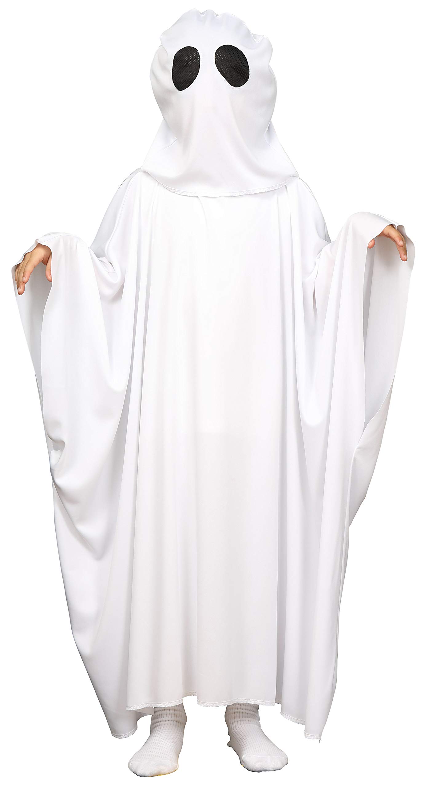 

Clearstone Cosplay Halloween Ghost Poncho for White Kids,