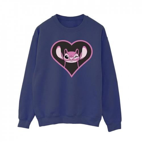 Lilo & Stitch Womens/Ladies Angel Heart Sweatshirt