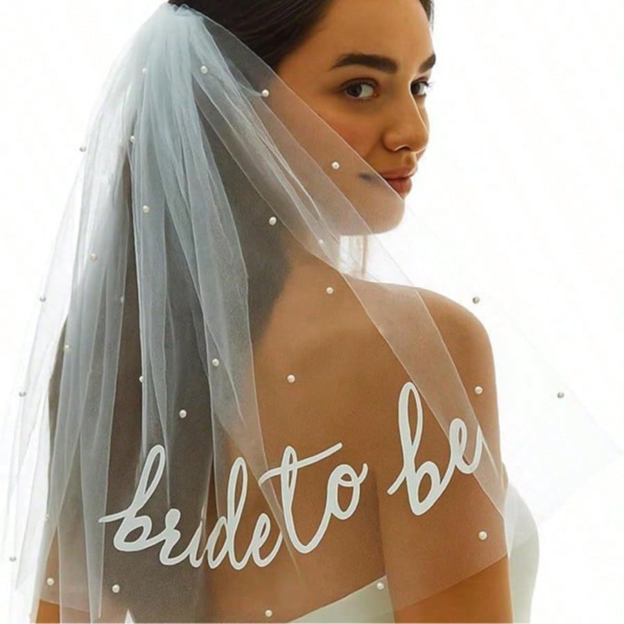 Bride To Be Sash And Veil, Bachelorette Party Accessories, Bridal Shower Gift