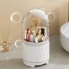 Transparent Makeup Brush Holder with Cover Luxury Cosmetics Storage Box  Eye Shadow
